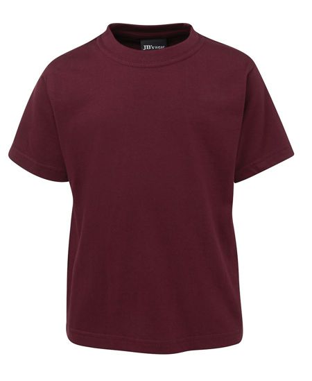 jbs kids tee maroon