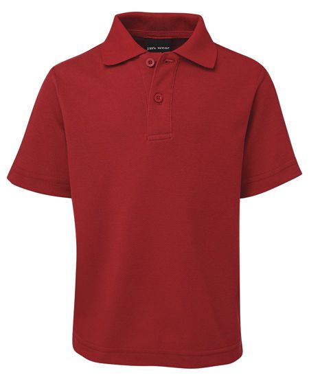 jbs kids polo red
