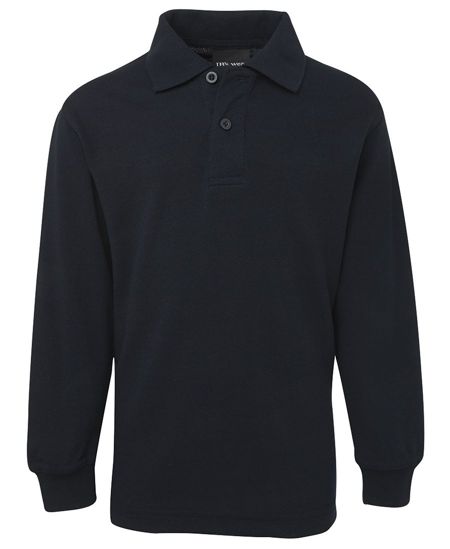 jbs kids long sleeve polo navy