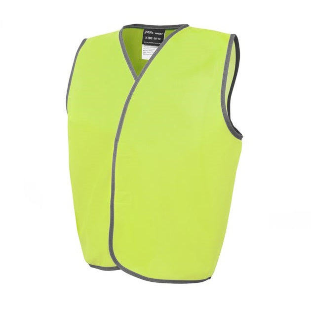 jbs kids safety vest yellow