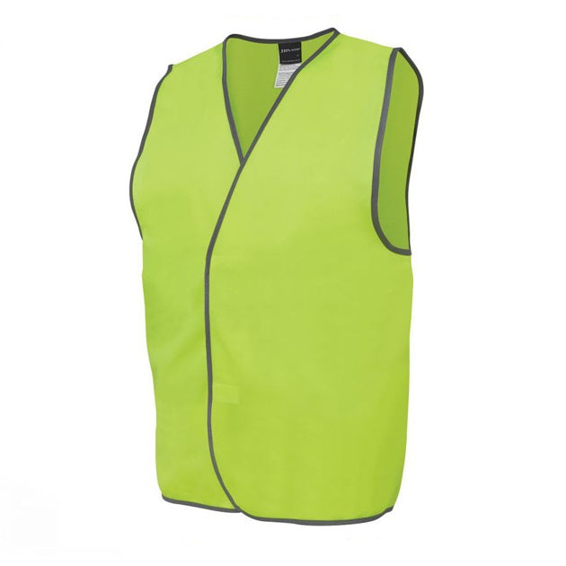 jbs hi vis safety vest yellow
