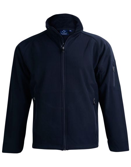 mens softshell jacket navy