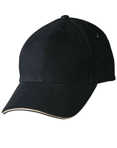 sandwich peak cap navy white
