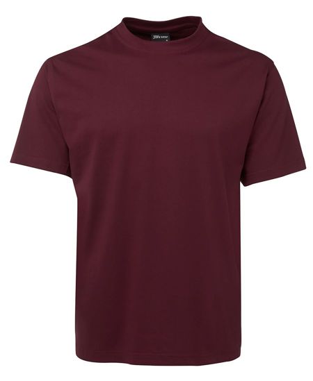 jb's cotton tee maroon