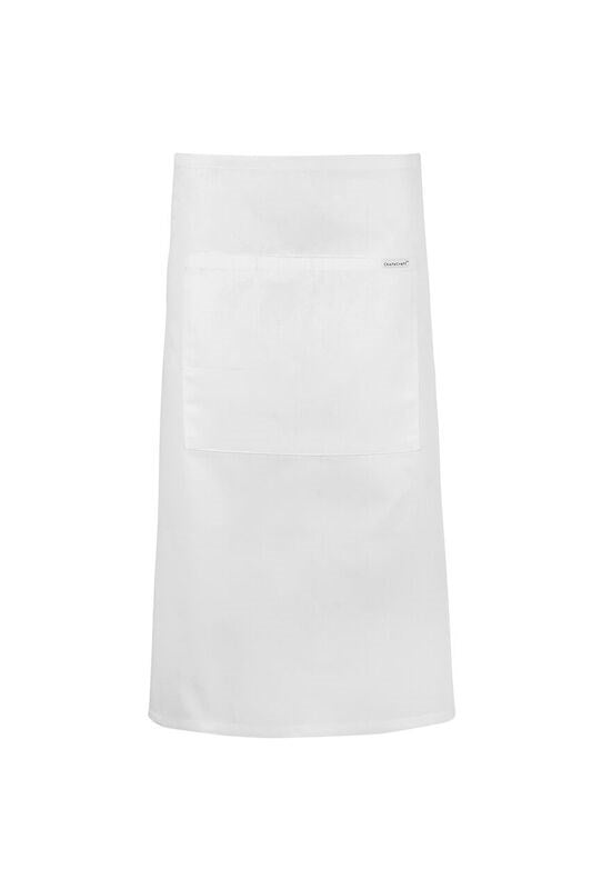 ncc 3/4 apron with pocket white