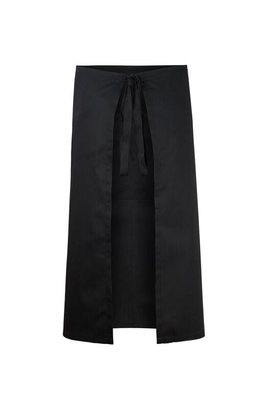 ncc 3/4 apron with pocket black