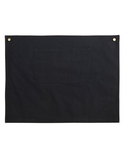 aiw fitzroy half waist apron black