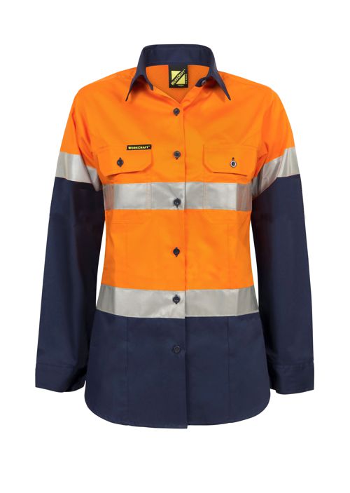 ncc ladies day and night csr tape work shirt