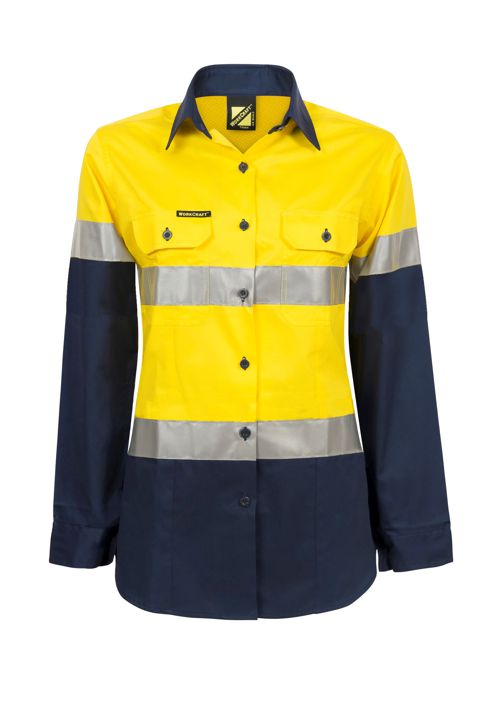 ncc ladies day and night csr tape work shirt