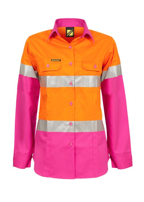 ncc ladies day and night csr tape work shirt
