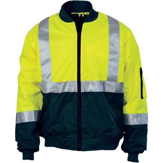 dnc day and night bomber jacket yellow