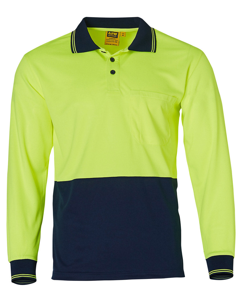 AIW L/S CoolDry Polo