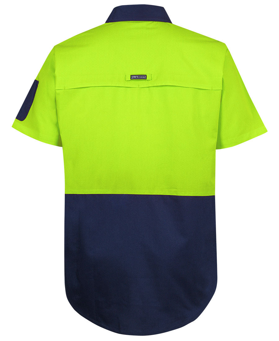 JB's S/S Hi Vis Class F Ripstop Work Shirt