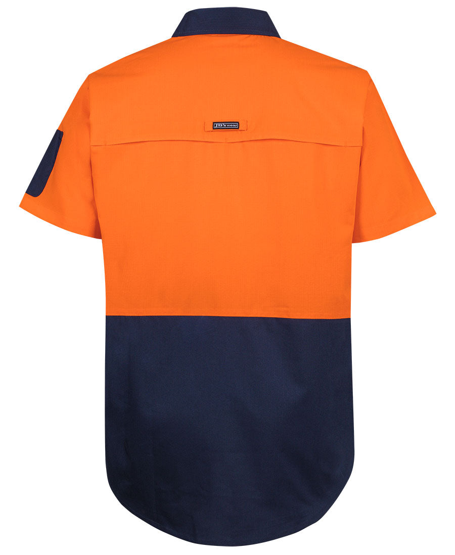 JB's S/S Hi Vis Class F Ripstop Work Shirt