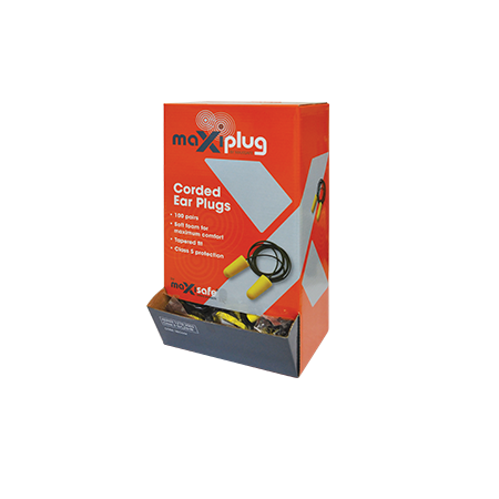 Corded Earplugs (Box of 100)