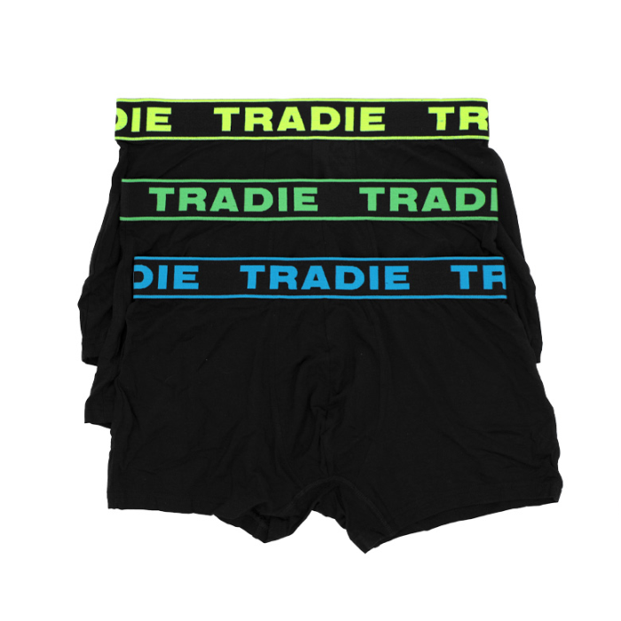 Tradie Men's Bamboo Fitted Trunk - 3Pk