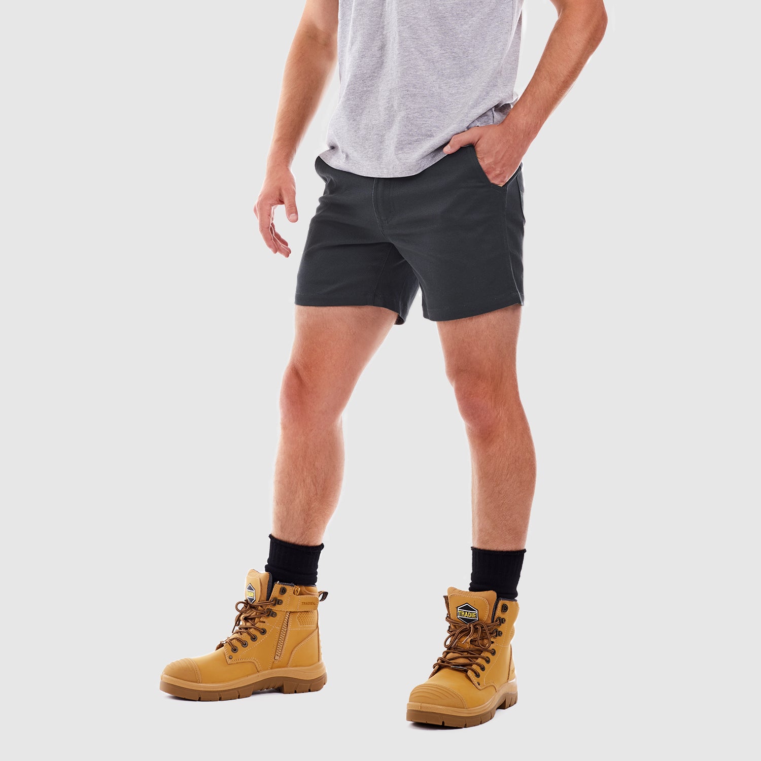 Tradie Mens Flex Short Shorts