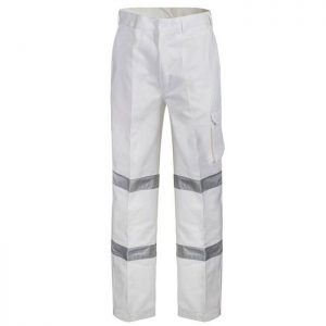 NCC Modern Fit Cotton Drill Cargo Trouser With CSR Reflective Tape - Front