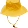 aiw surf hat with strap gold