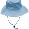 aiw surf hat with strap sky blue