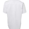 jbs epaulette shirt short sleeve white