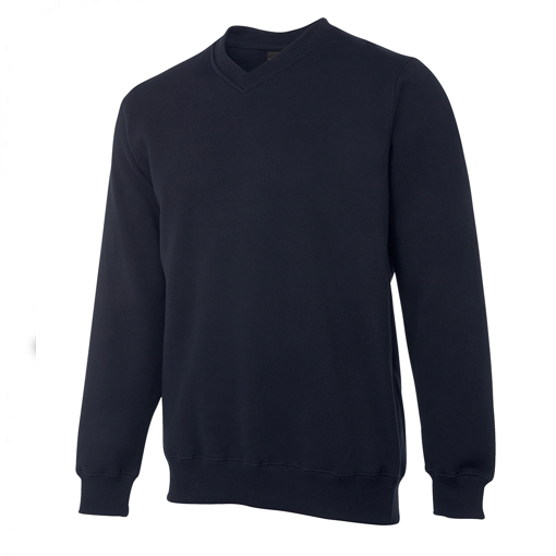 JB's V-Neck Fleecy Sweater - One Stop Workwear, Braybrook | Hi Vis ...