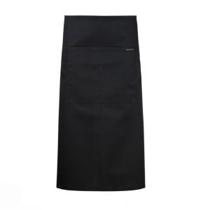 ncc 3/4 apron with pocket black