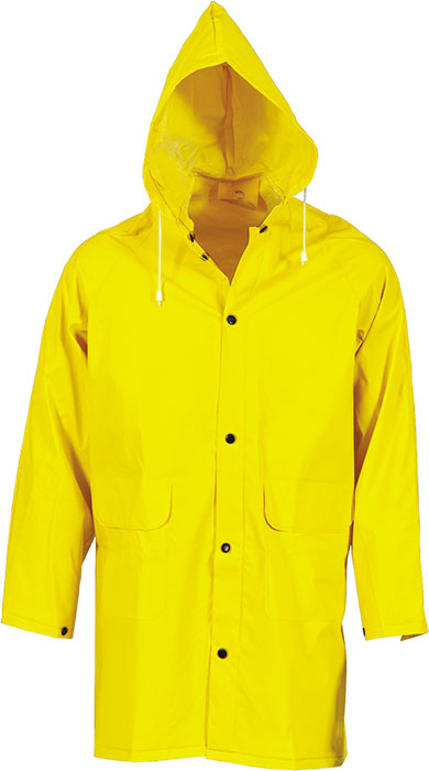 PVC Rain Jacket - One Stop Workwear, Braybrook | Hi Vis Clothing, Work ...